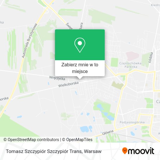 Mapa Tomasz Szczypiór Szczypiór Trans