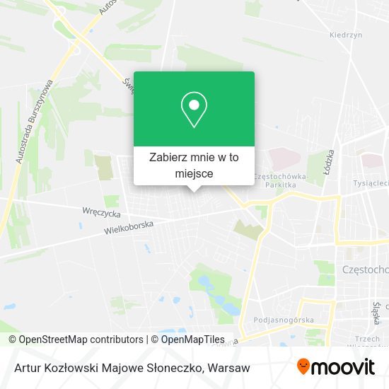 Mapa Artur Kozłowski Majowe Słoneczko