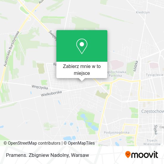 Mapa Pramens. Zbigniew Nadolny