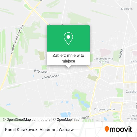 Mapa Kamil Kurakowski Alusmart