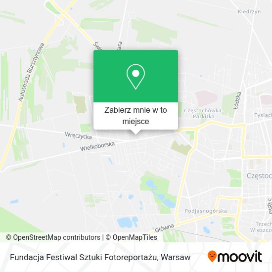 Mapa Fundacja Festiwal Sztuki Fotoreportażu