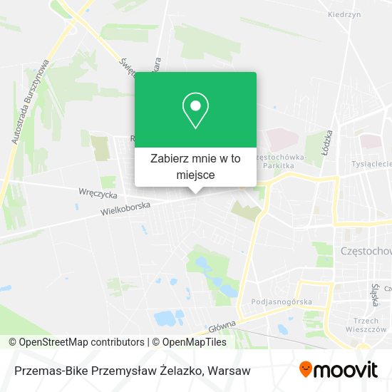 Mapa Przemas-Bike Przemysław Żelazko