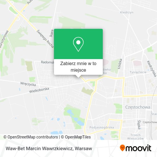 Mapa Waw-Bet Marcin Wawrzkiewicz