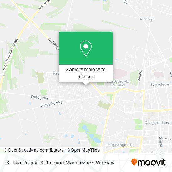 Mapa Katika Projekt Katarzyna Maculewicz