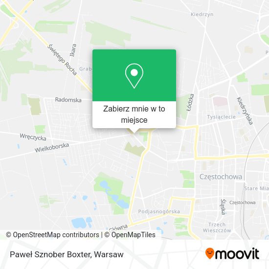 Mapa Paweł Sznober Boxter