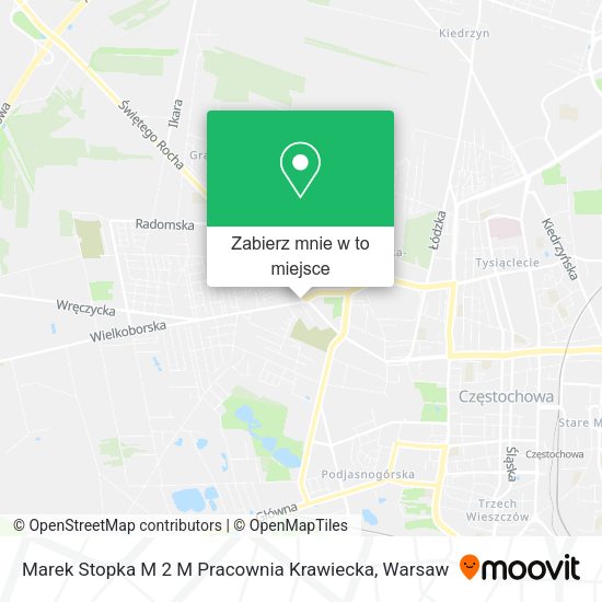 Mapa Marek Stopka M 2 M Pracownia Krawiecka