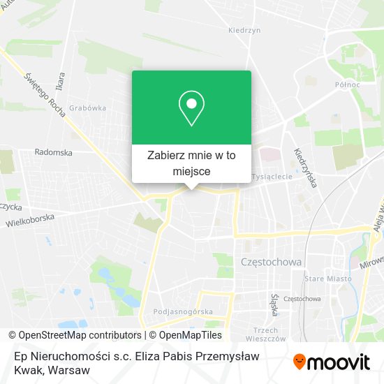 Mapa Ep Nieruchomości s.c. Eliza Pabis Przemysław Kwak