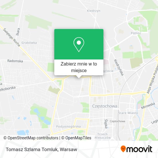 Mapa Tomasz Szlama Tomluk