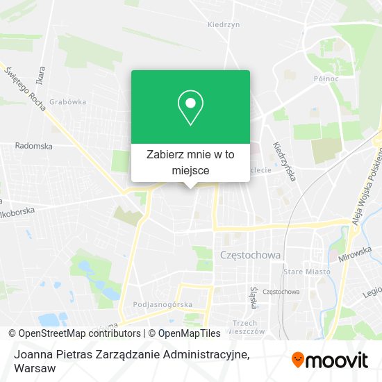 Mapa Joanna Pietras Zarządzanie Administracyjne