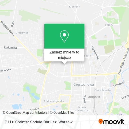 Mapa P H u Sprinter Sodula Dariusz