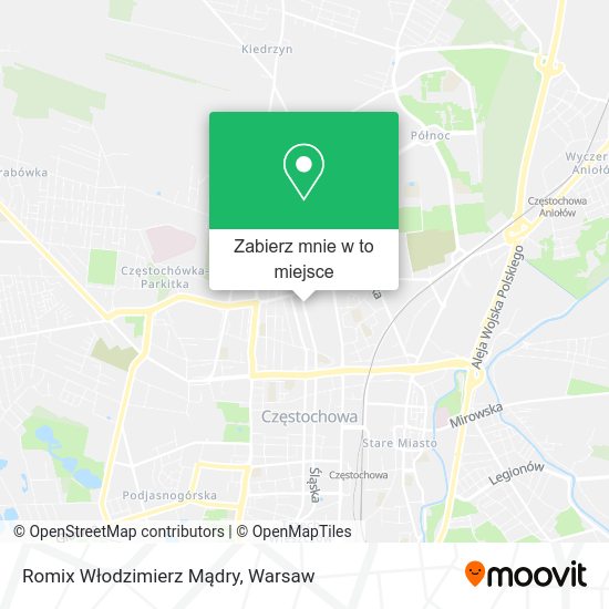 Mapa Romix Włodzimierz Mądry