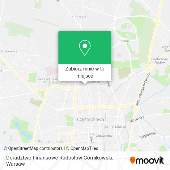 Mapa Doradztwo Finansowe Radosław Górnikowski