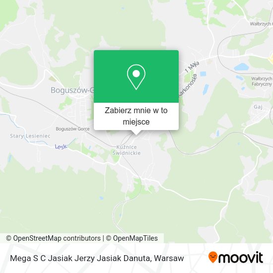 Mapa Mega S C Jasiak Jerzy Jasiak Danuta