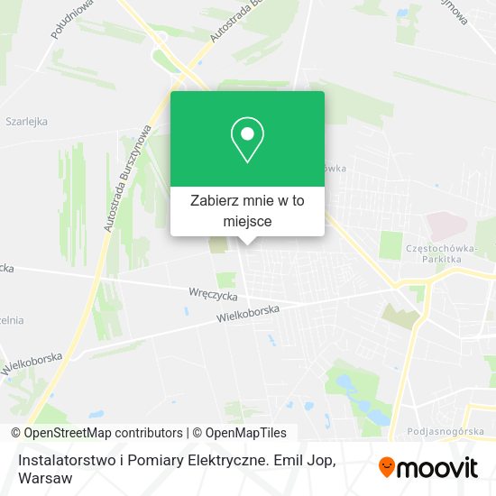 Mapa Instalatorstwo i Pomiary Elektryczne. Emil Jop