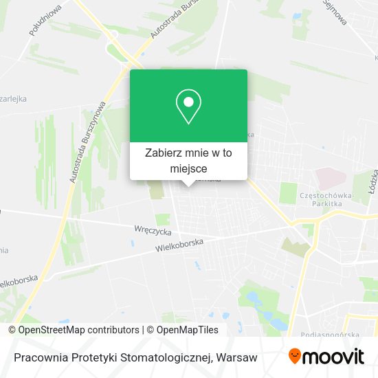 Mapa Pracownia Protetyki Stomatologicznej