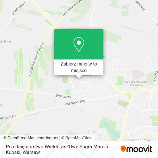 Mapa Przedsiębiorstwo Wielobran?Owe Sugra Marcin Kubski