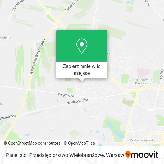 Mapa Panel s.c. Przedsiębiorstwo Wielobranżowe