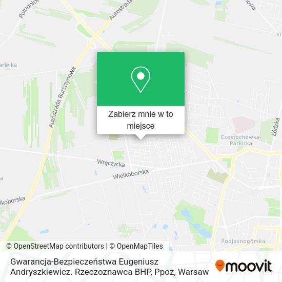 Mapa Gwarancja-Bezpieczeństwa Eugeniusz Andryszkiewicz. Rzeczoznawca BHP, Ppoż