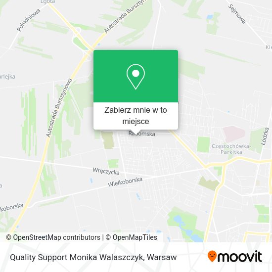 Mapa Quality Support Monika Walaszczyk