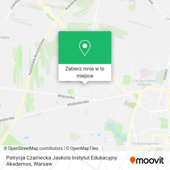 Mapa Patrycja Czarnecka Jaskola Instytut Edukacyjny Akademos