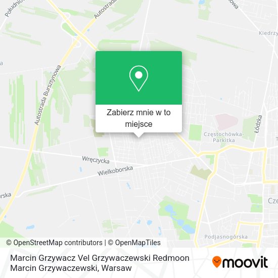 Mapa Marcin Grzywacz Vel Grzywaczewski Redmoon Marcin Grzywaczewski