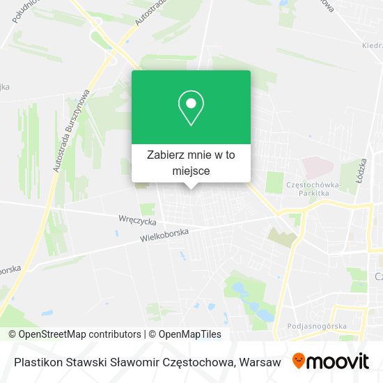 Mapa Plastikon Stawski Sławomir Częstochowa