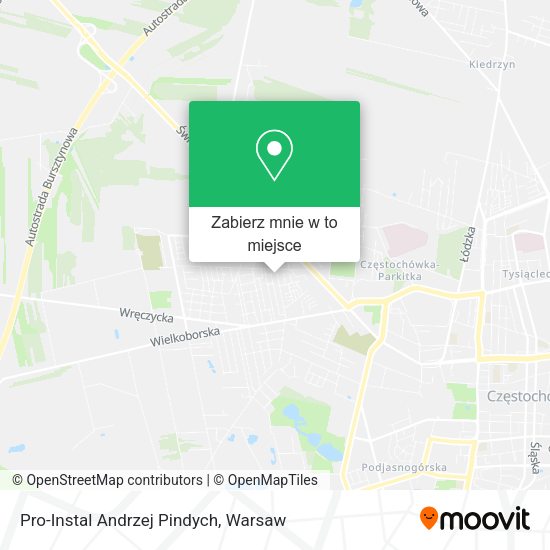 Mapa Pro-Instal Andrzej Pindych