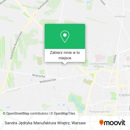 Mapa Sandra Jędryka Manufaktura Wnętrz