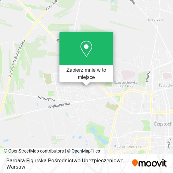 Mapa Barbara Figurska Pośrednictwo Ubezpieczeniowe