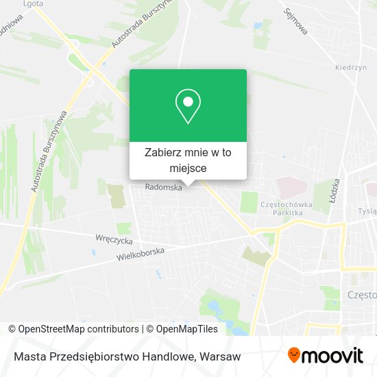 Mapa Masta Przedsiębiorstwo Handlowe