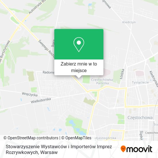 Mapa Stowarzyszenie Wystawców i Importerów Imprez Rozrywkowych