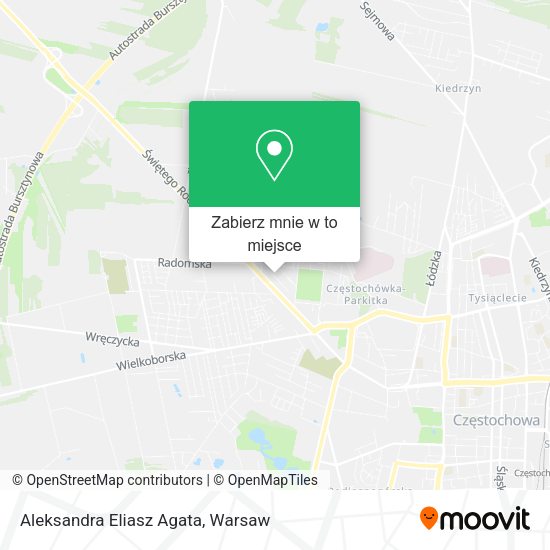 Mapa Aleksandra Eliasz Agata