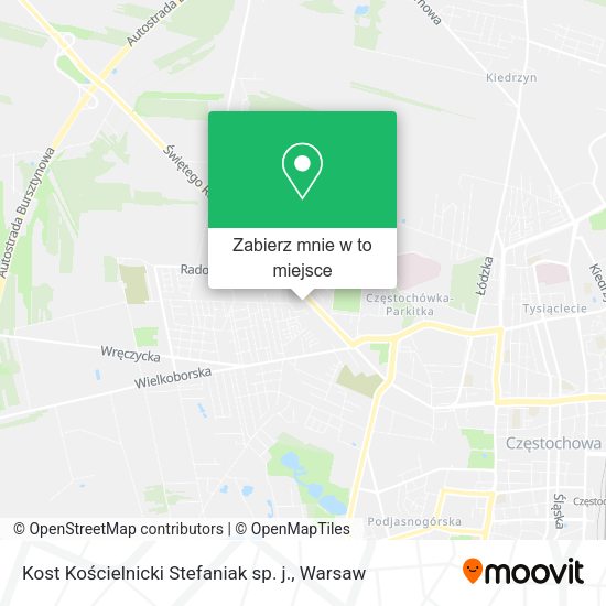 Mapa Kost Kościelnicki Stefaniak sp. j.