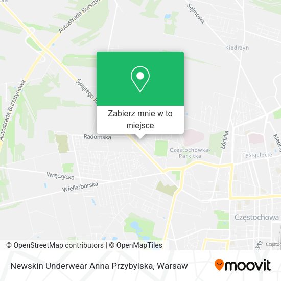 Mapa Newskin Underwear Anna Przybylska