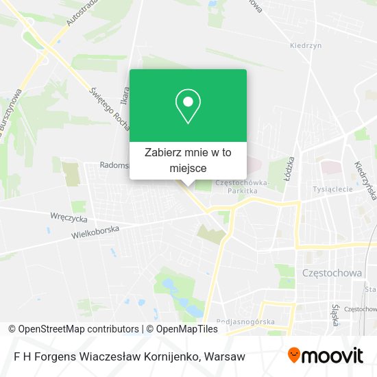 Mapa F H Forgens Wiaczesław Kornijenko