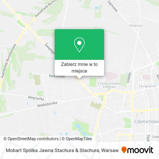 Mapa Mobart Spólka Jawna Stachura & Stachura