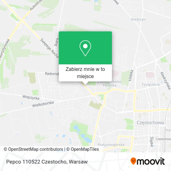 Mapa Pepco 110522 Czestocho