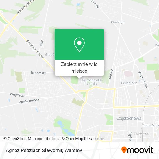 Mapa Agnez Pędziach Sławomir