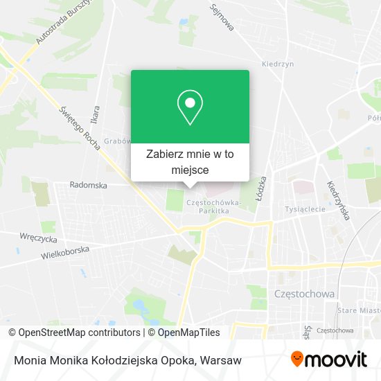 Mapa Monia Monika Kołodziejska Opoka