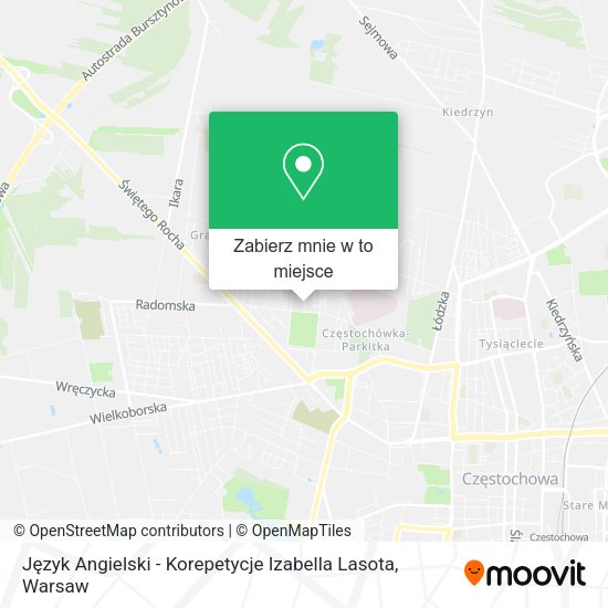 Mapa Język Angielski - Korepetycje Izabella Lasota