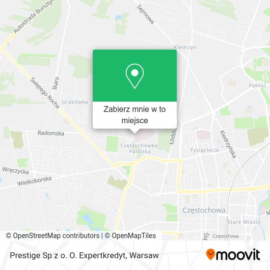 Mapa Prestige Sp z o. O. Expertkredyt