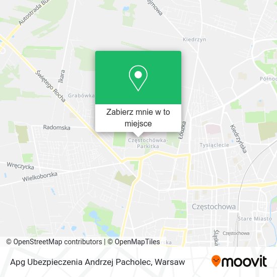 Mapa Apg Ubezpieczenia Andrzej Pacholec