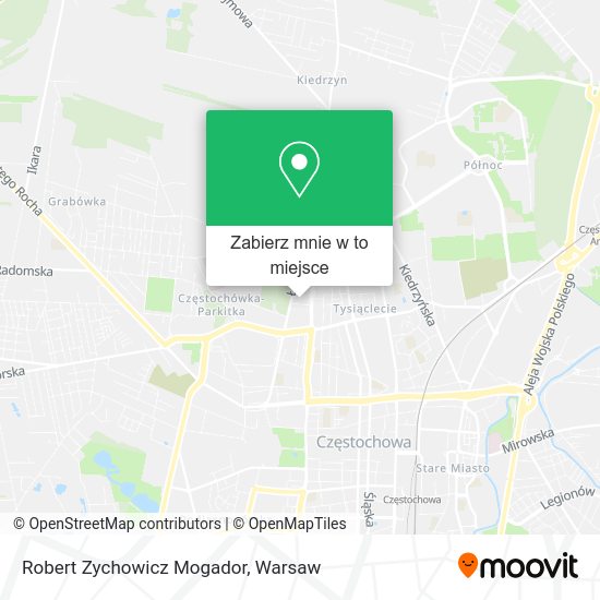 Mapa Robert Zychowicz Mogador