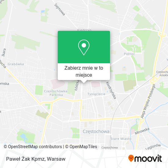 Mapa Paweł Żak Kpmz