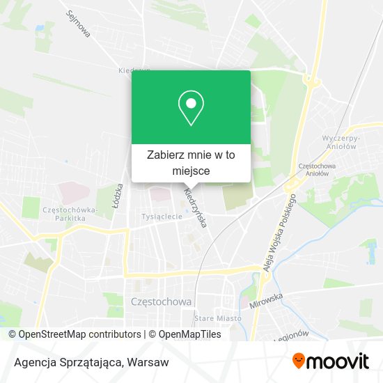 Mapa Agencja Sprzątająca