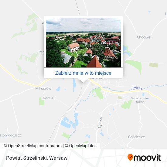 Mapa Powiat Strzelinski