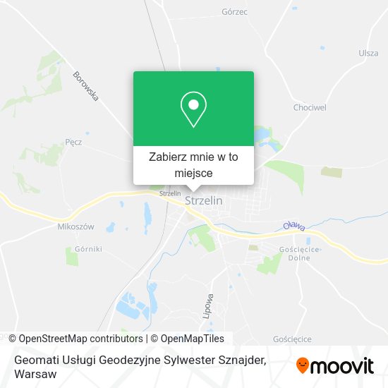 Mapa Geomati Usługi Geodezyjne Sylwester Sznajder