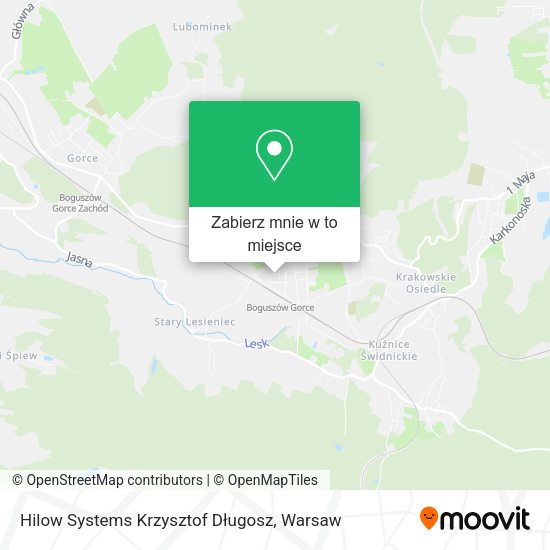 Mapa Hilow Systems Krzysztof Długosz