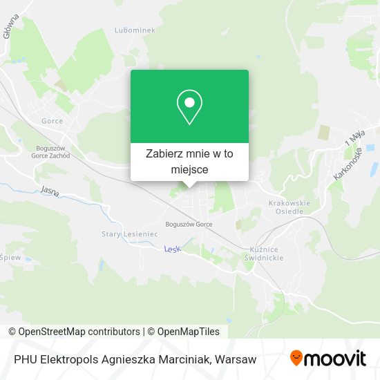 Mapa PHU Elektropols Agnieszka Marciniak