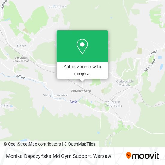 Mapa Monika Depczyńska Md Gym Support